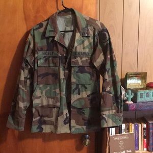 Authentic US Army Camo Utility Jacket